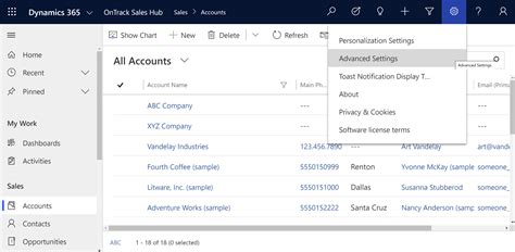 create view in dynamics 365.